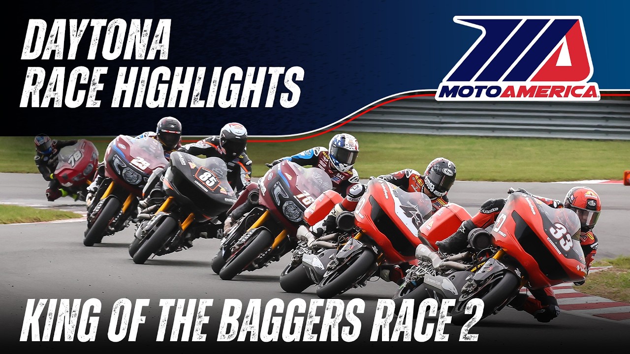 MotoAmerica Mission King of the Baggers Race 2 at Daytona 2026 - HIGHLIGHTS | MotoAmerica