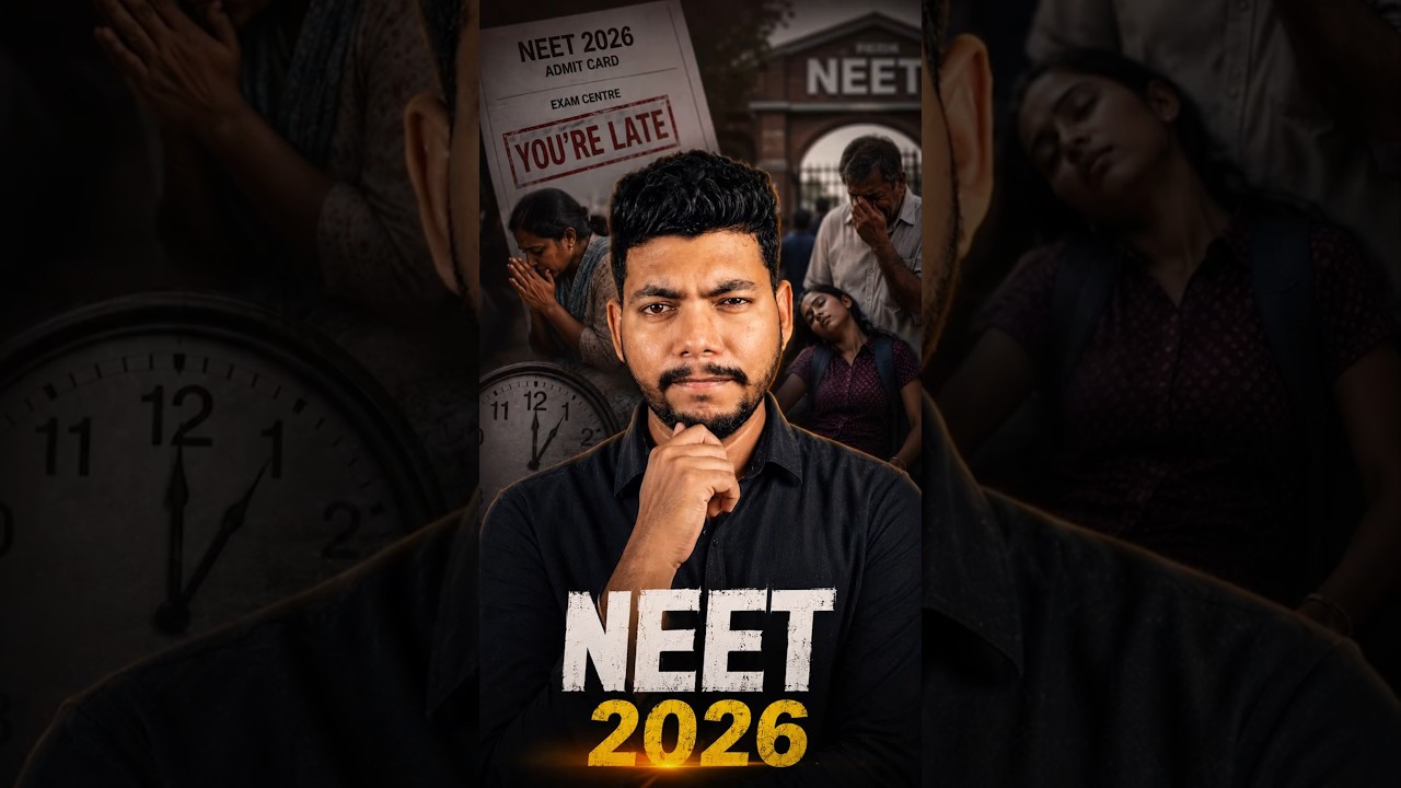🚨 1 Minute Late = 1 Year Punishment? NEET 2026 Controversy
