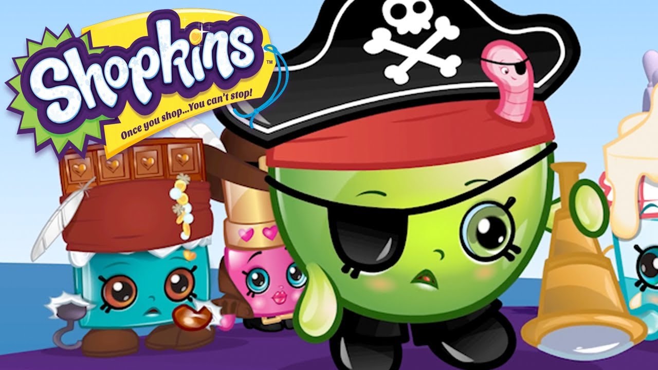 SHOPKINS - PIRATE TREASURE | Videos For Kids | Toys For Kids | Shopkins Cartoon