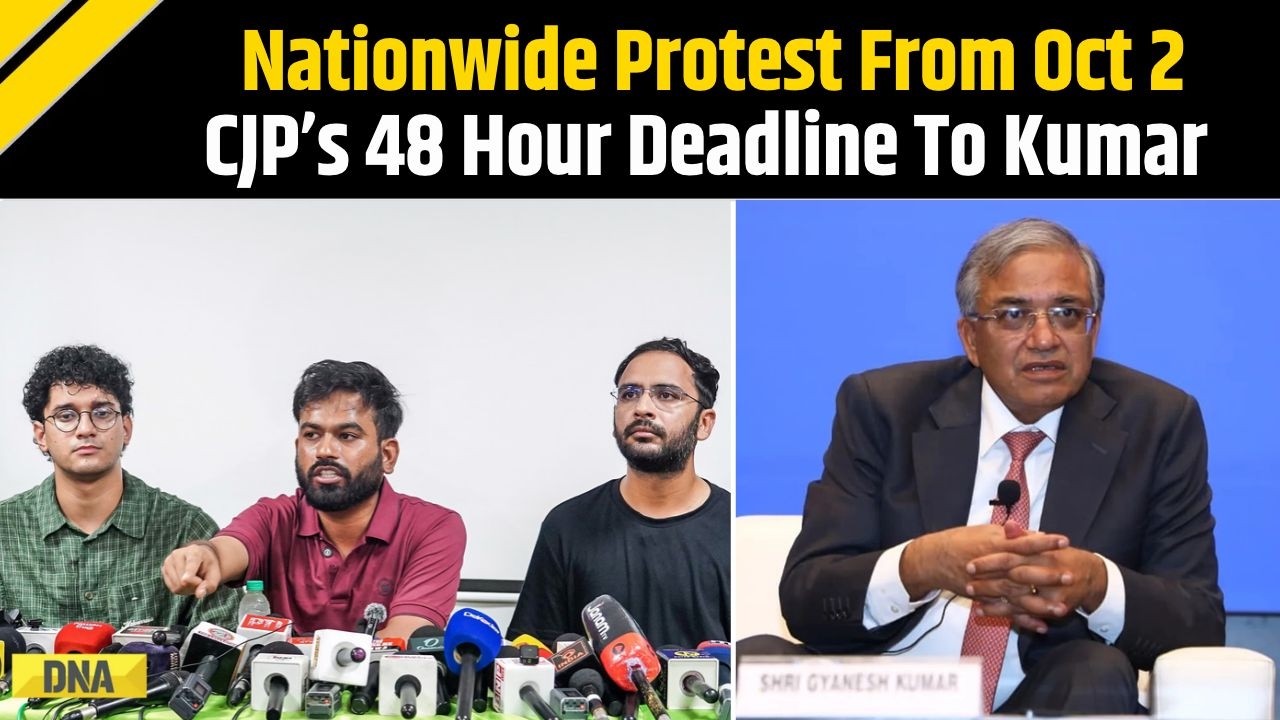 Election Commission News: CJP To Launch 'Nationwide Protests' From October 2 | Gyanesh Kumar News
