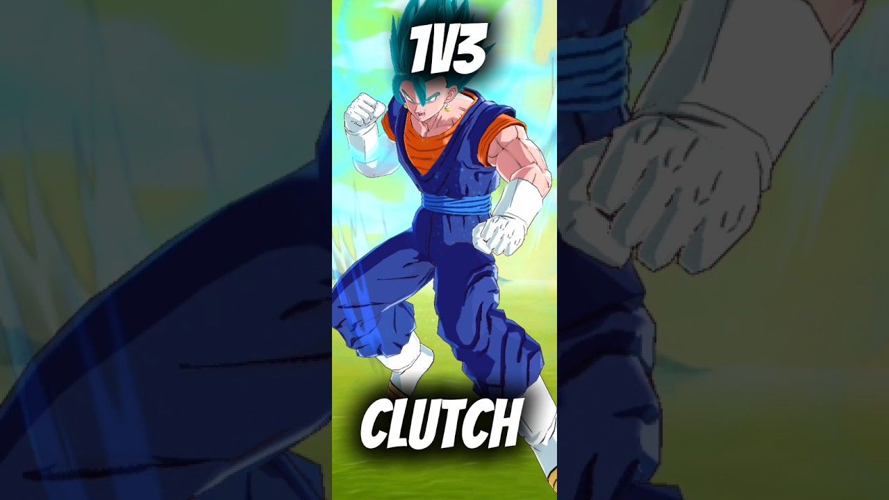 1V3 CLUTCH WITH LF VEGITO BLUE ( HE STILL THE GOAT)