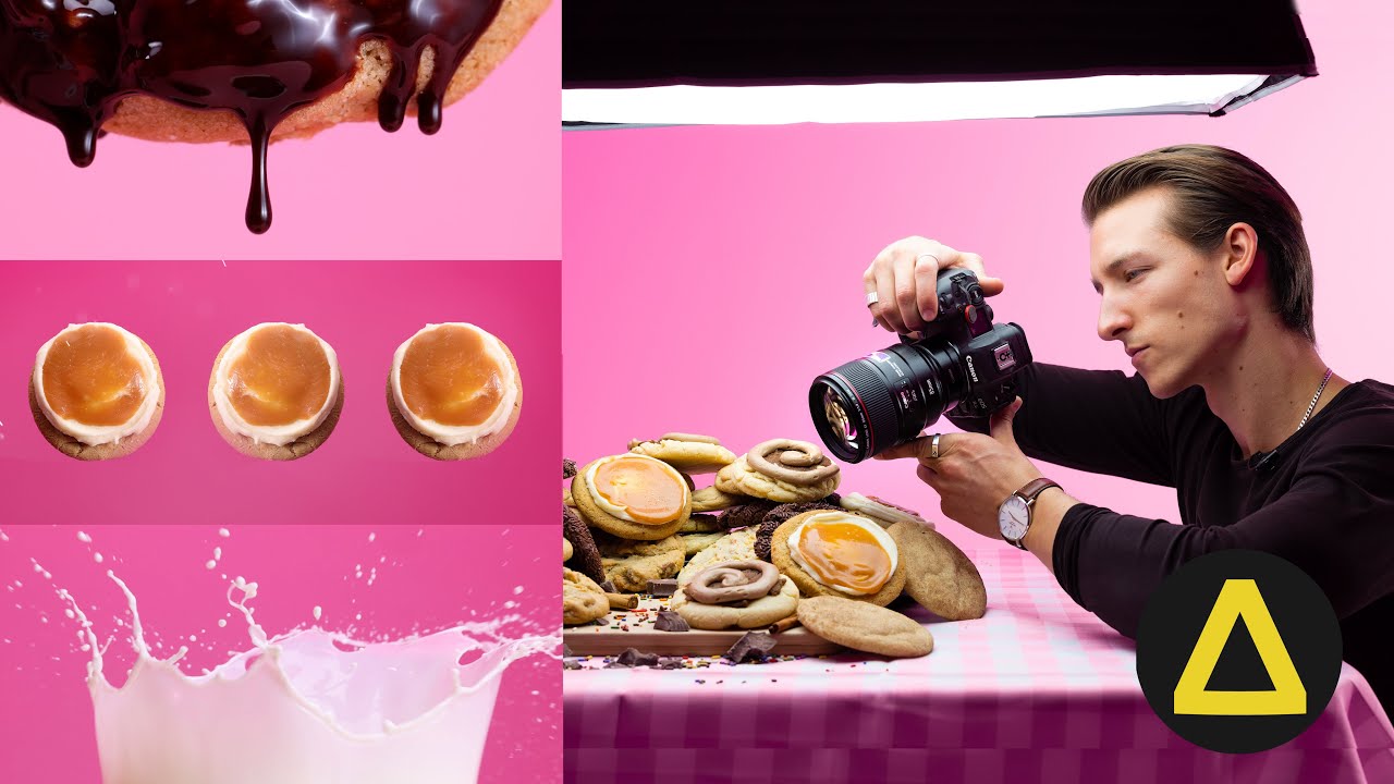 I filmed a cookie commercial for Artlist Max