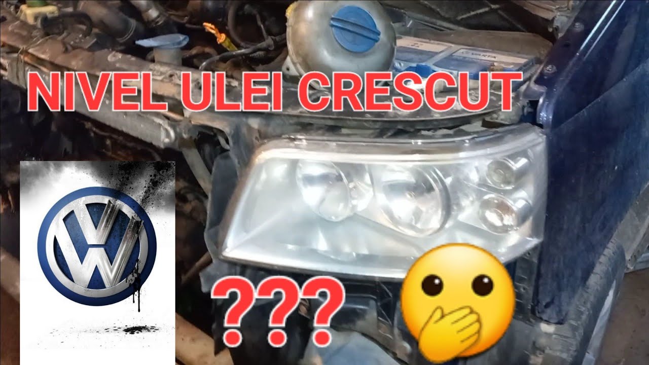 VW T5 2.5 TDI ,CRESTE NIVELUL LA ULEI, DIN CE CAUZA?