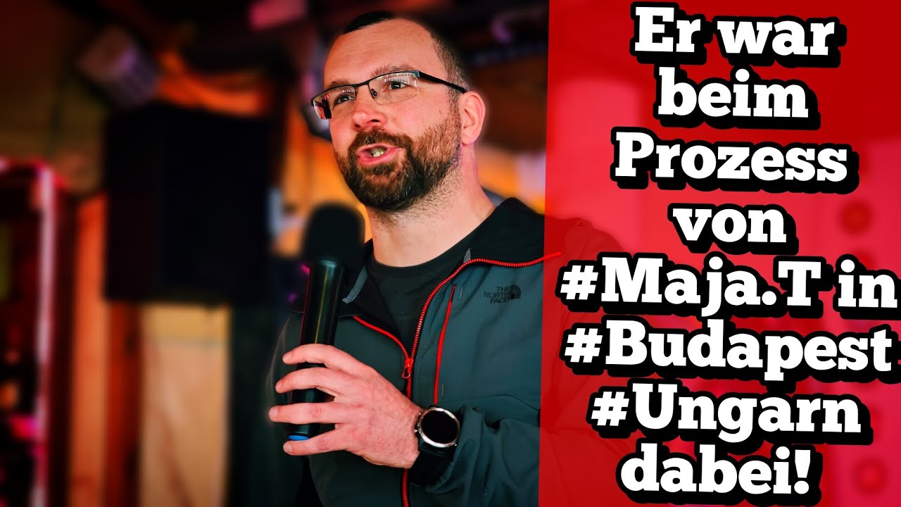 Er war beim Prozess von #Maja.T in 🇭🇺 #Budapest #Ungarn dabei!