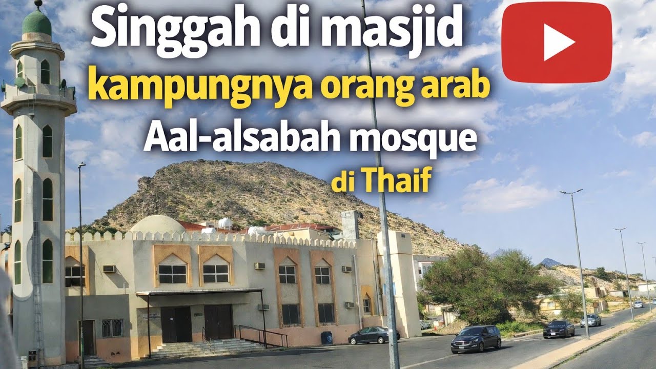 Singgah di masjid kampungnya orang arab di Thaif #thaifcity #thaif#umrah#citytour 