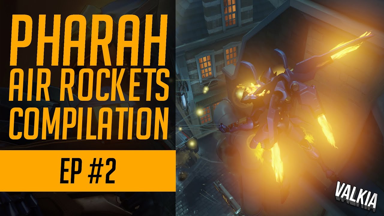 Overwatch: Pharah Air Shot Frag Movie : Episode #2  [Quake Style]