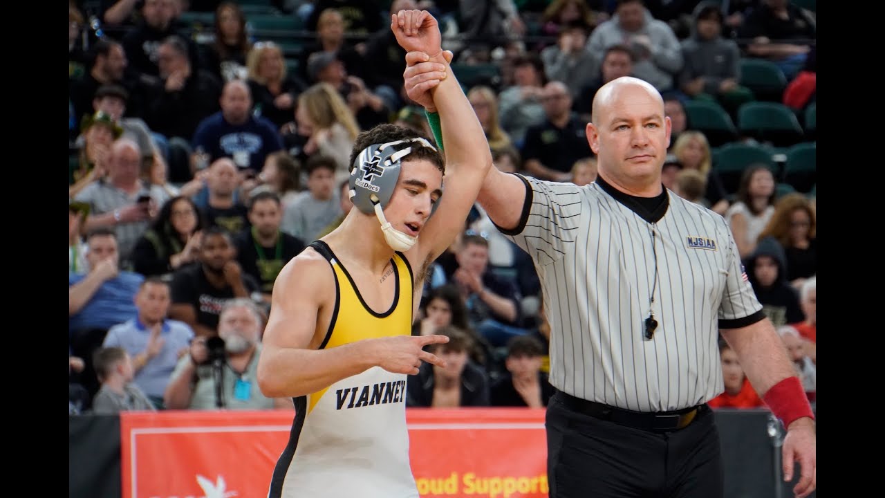 Anthony Knox DOMINATES Former State Champ | 2023 NJSIAA State Tournament 120 lb. Final