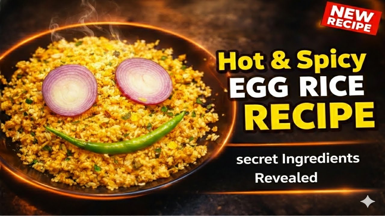 Why This Egg Rice Tastes Different?#cookingvideo 