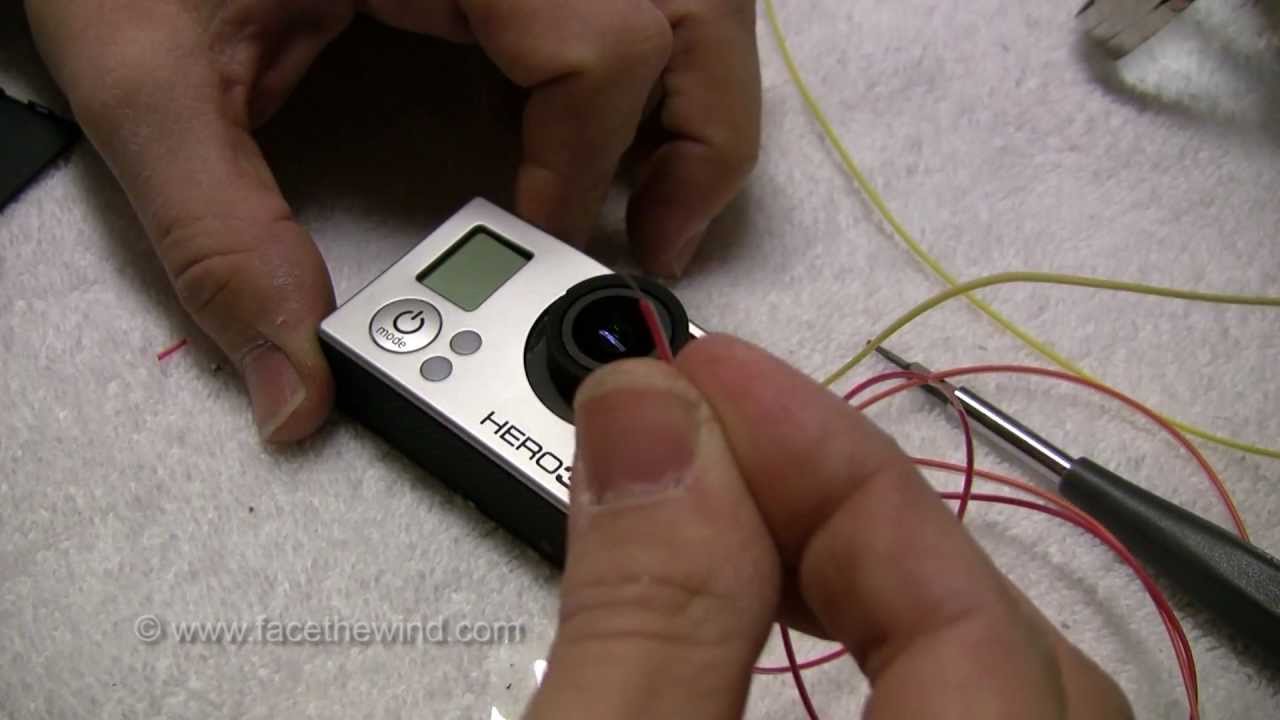 How to hack a GoPro Hero3 for wired remote control