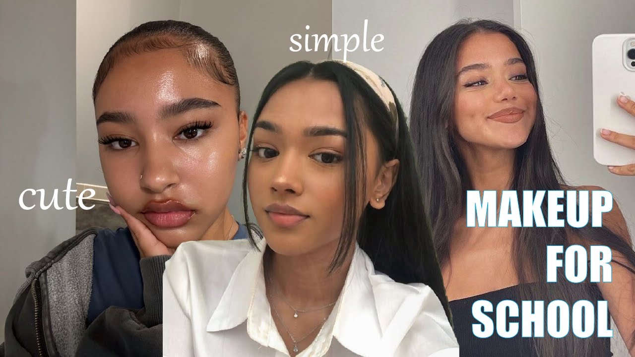 Easy School Makeup Tutorial ✨ | Simple & Beginner Friendly Looks