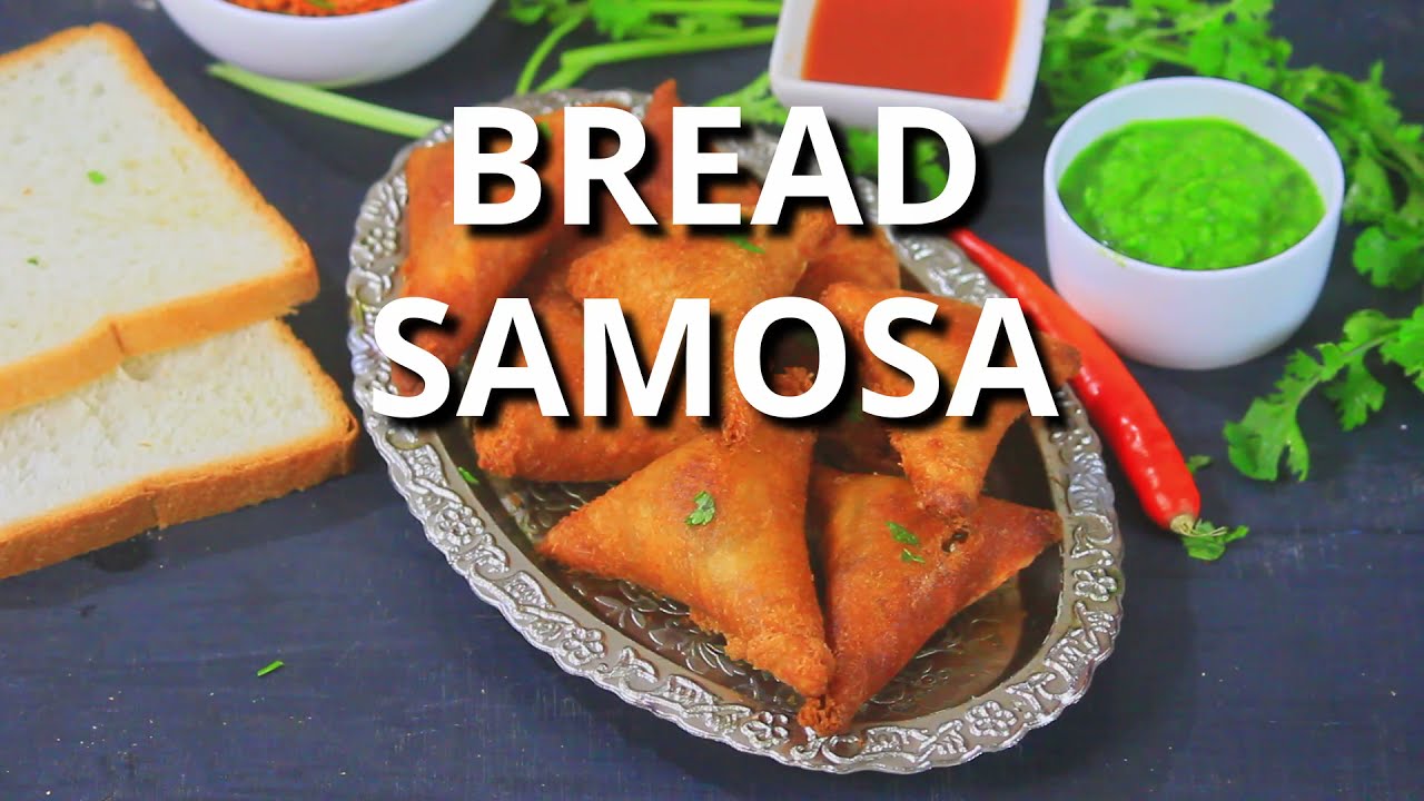 onion bread samosa recipe | easy bread samosa recipe
