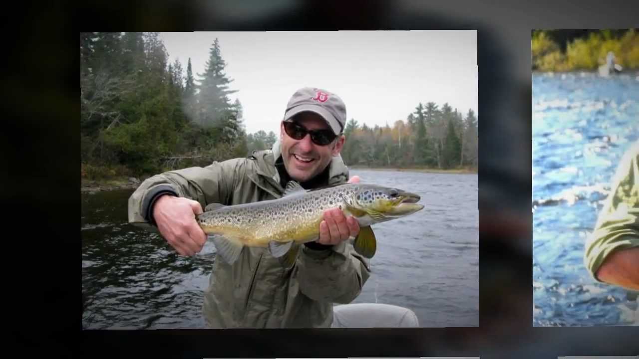 Fall fishing at the Fox Hole on the Penobscot and the East Outlet of the Kennebec