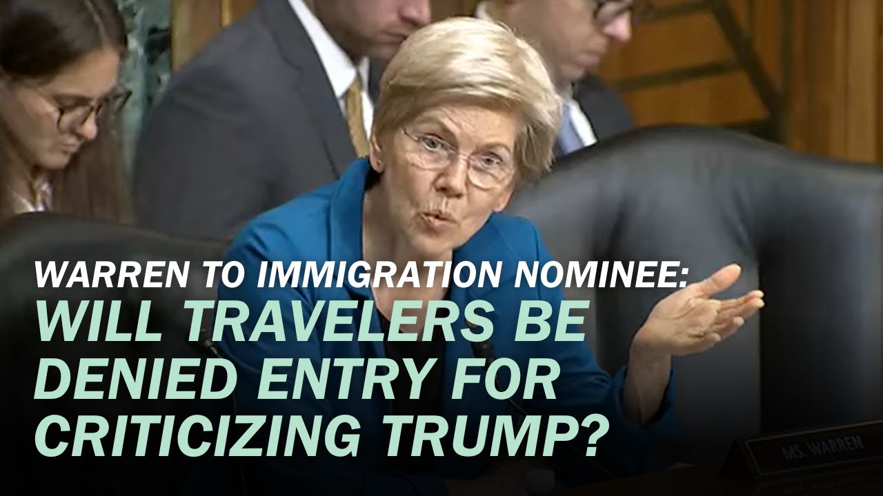 Trump's Immigration Nominee Commits to Sharing People's Custody Location 