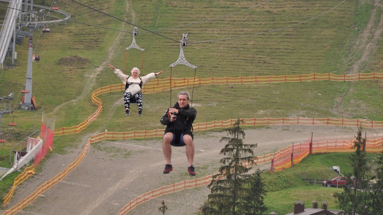 Троллей. Буковель 2021 / Trollei (Zipline). Bukovel 2021