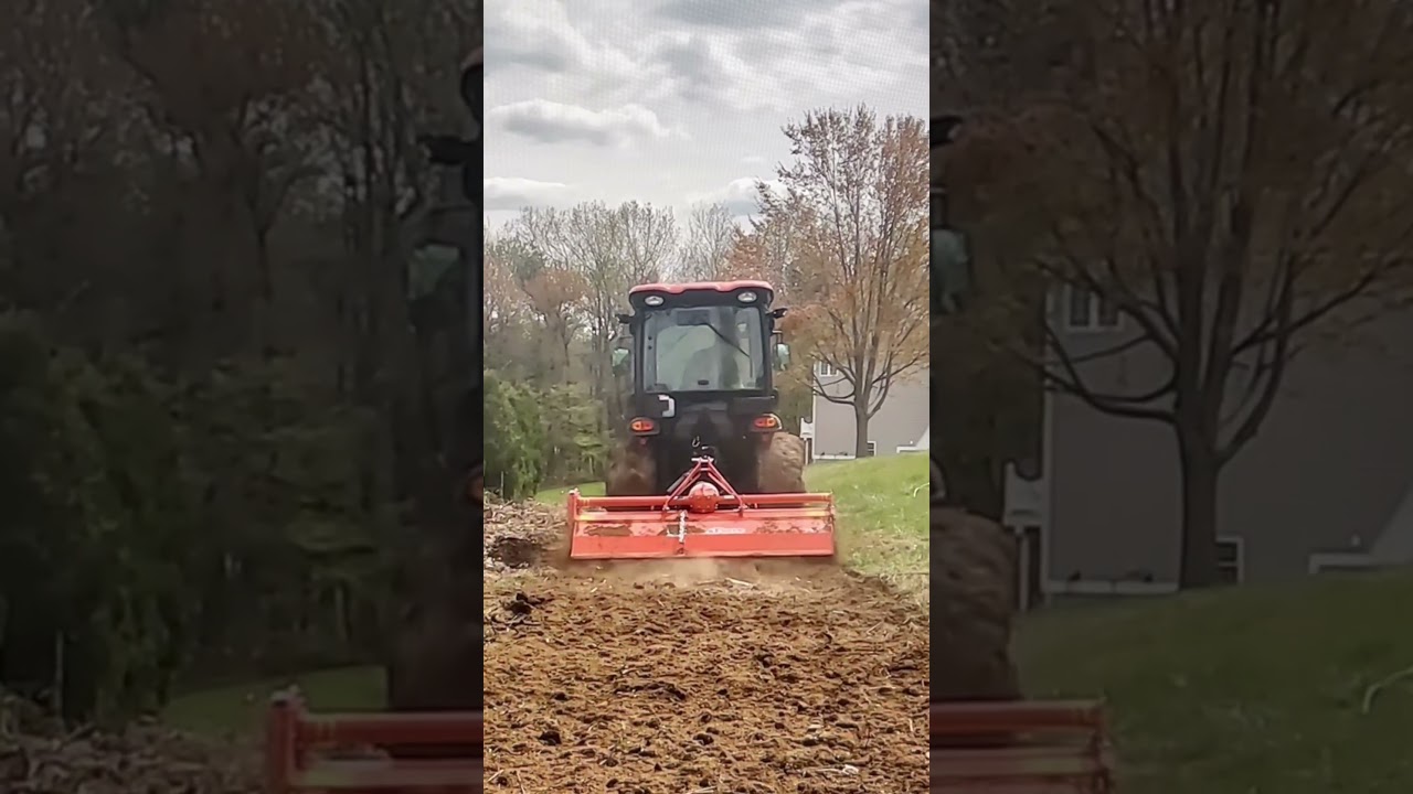 Garden Tilling with Kioti CK2610se