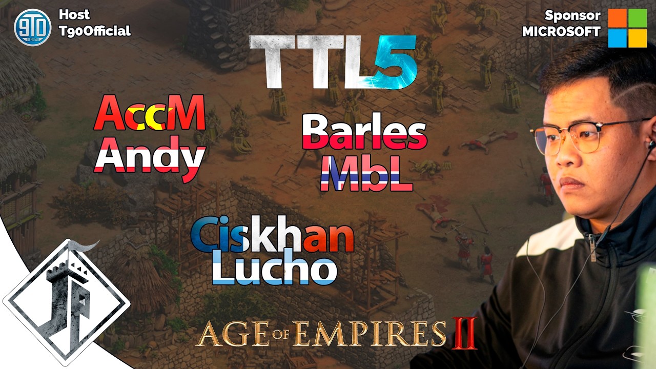 Titans League 5 - AccM vs Andy - Barles vs MbL - Ciskhan vs Lucho [Platinum]