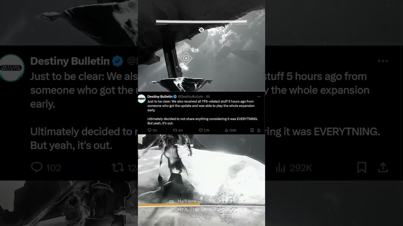 The Final Shape Leaks PSA