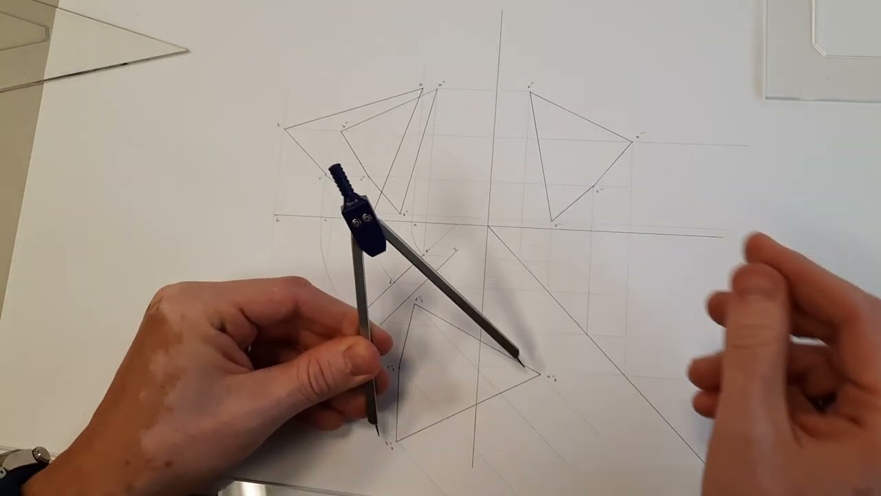 188 Verdaderas Magnitudes de Plano Oblicuo (vertical) por diversos métodos
