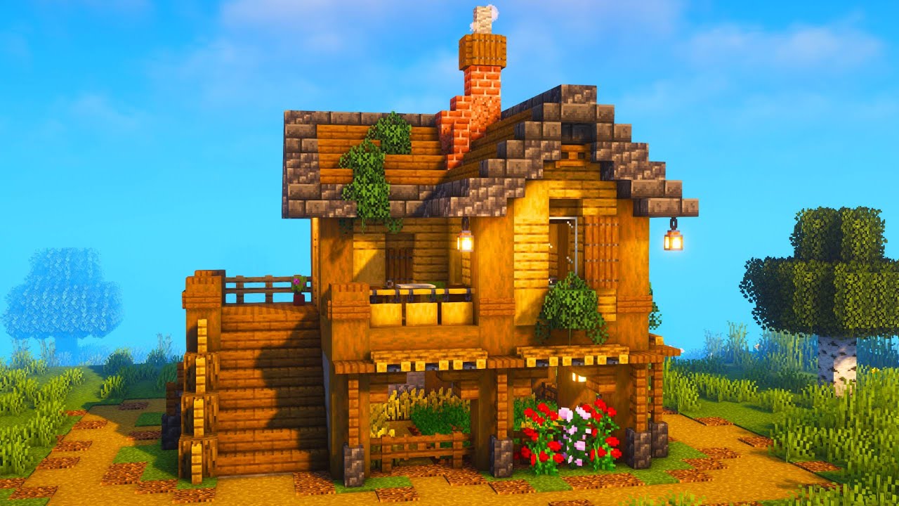 PERFECT Starter House in Minecraft [Tutorial]