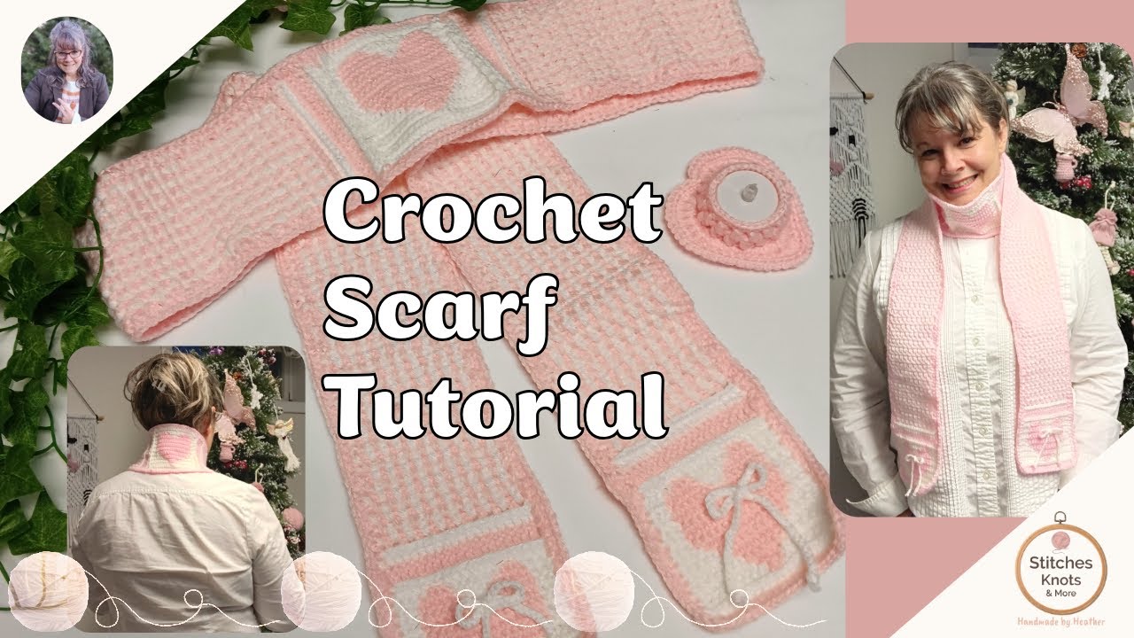 Let's Make a Valentines Scarf. Make Now, Wear All of February!