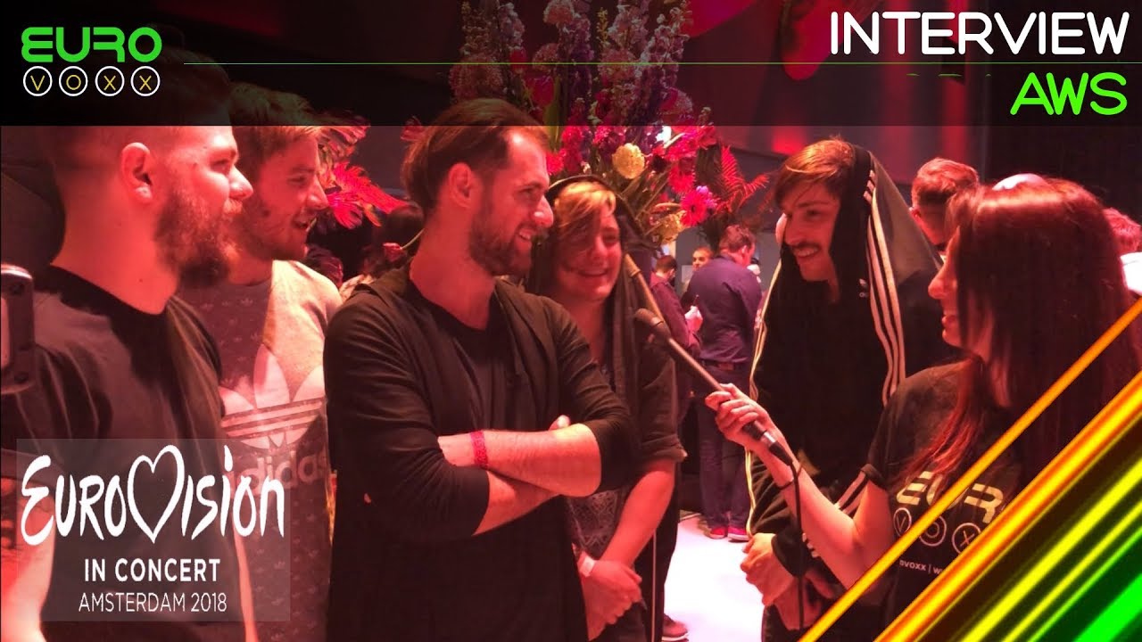AWS interview (Hungary Eurovision 2018) | Eurovision in Concert | Eurovoxx