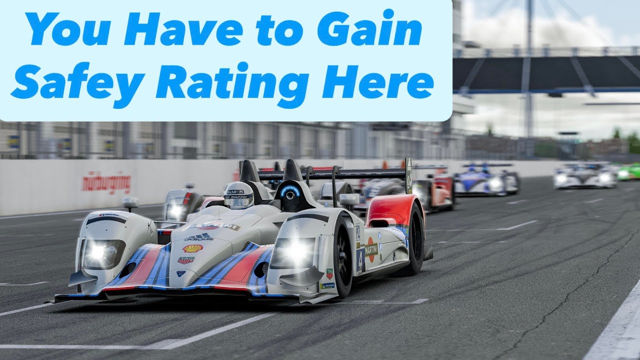 iRacing HPD ARX-01c @ Nurburgring Combined = Safey Rating Heaven