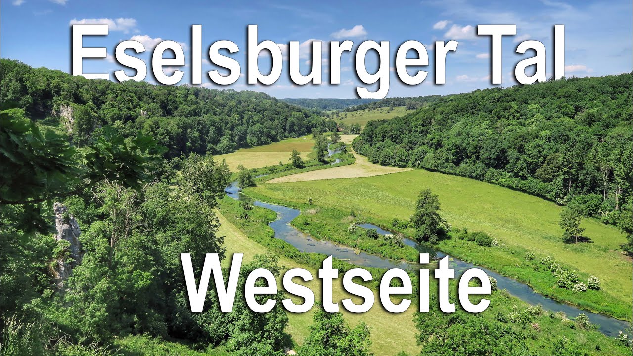 Eselsburger Tal (Westseite) | Bindsteinmühle -Felsen | Burgruine Falkenstein | Buigenhütte