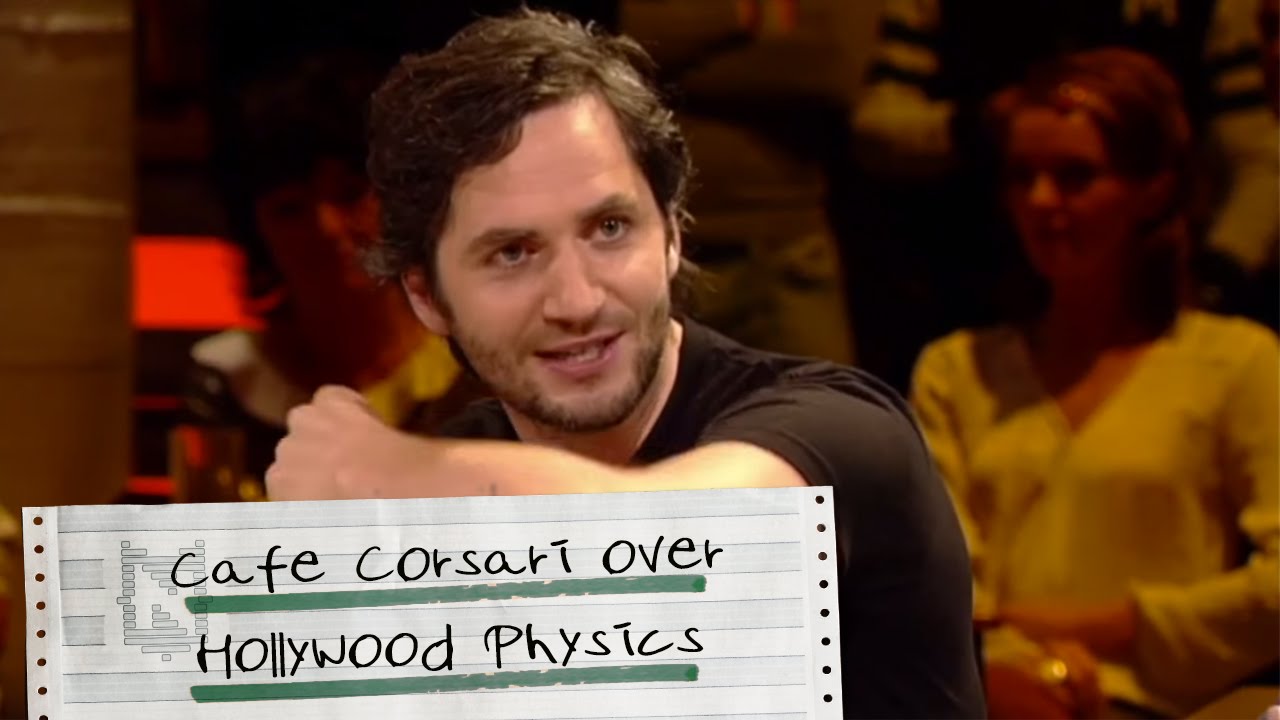 Lieven Scheire in Cafe Corsari over Hollywood Physics #Nerdland