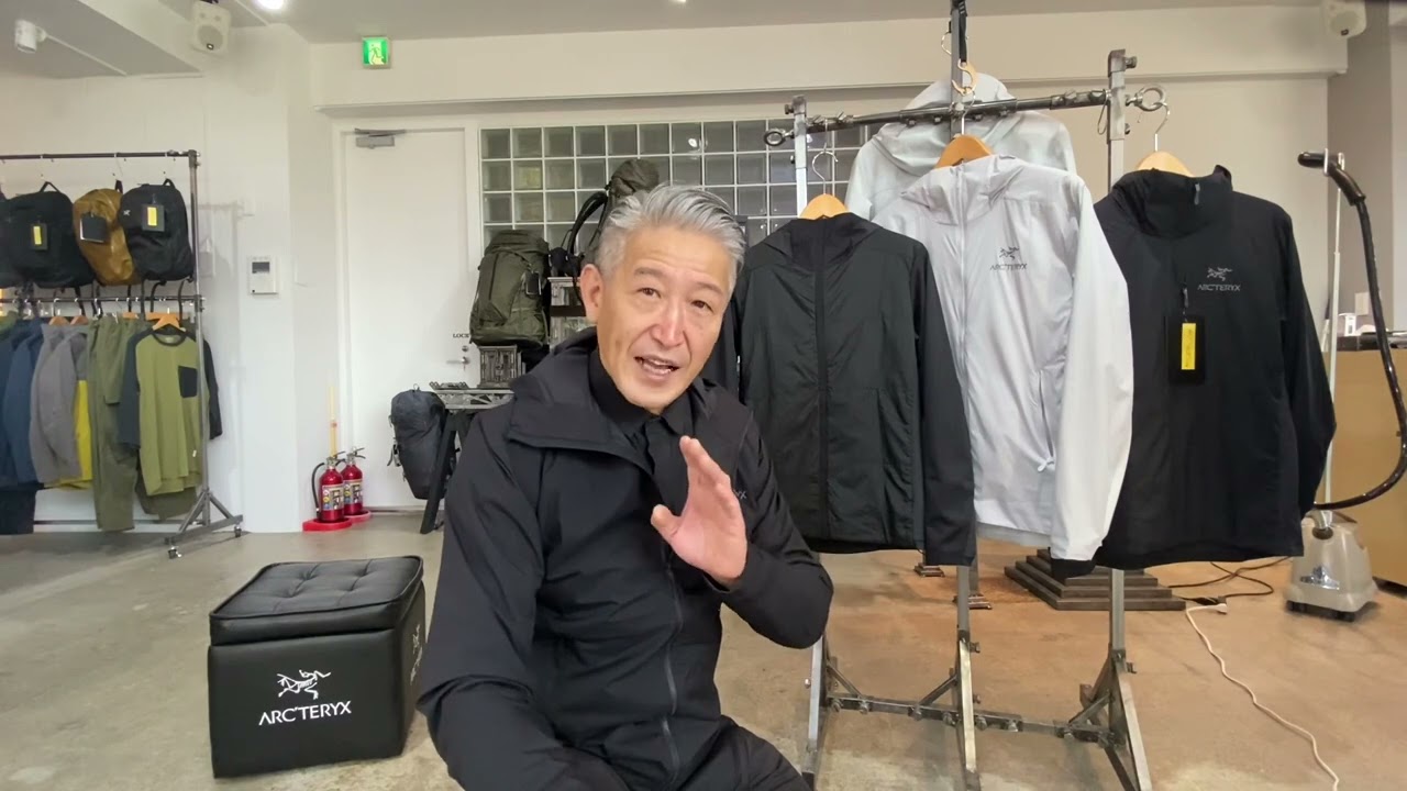 【ARC'TERYX】Atom SL Hoody 春夏シーズンに使いたい軽量な化繊中綿のジャケット
