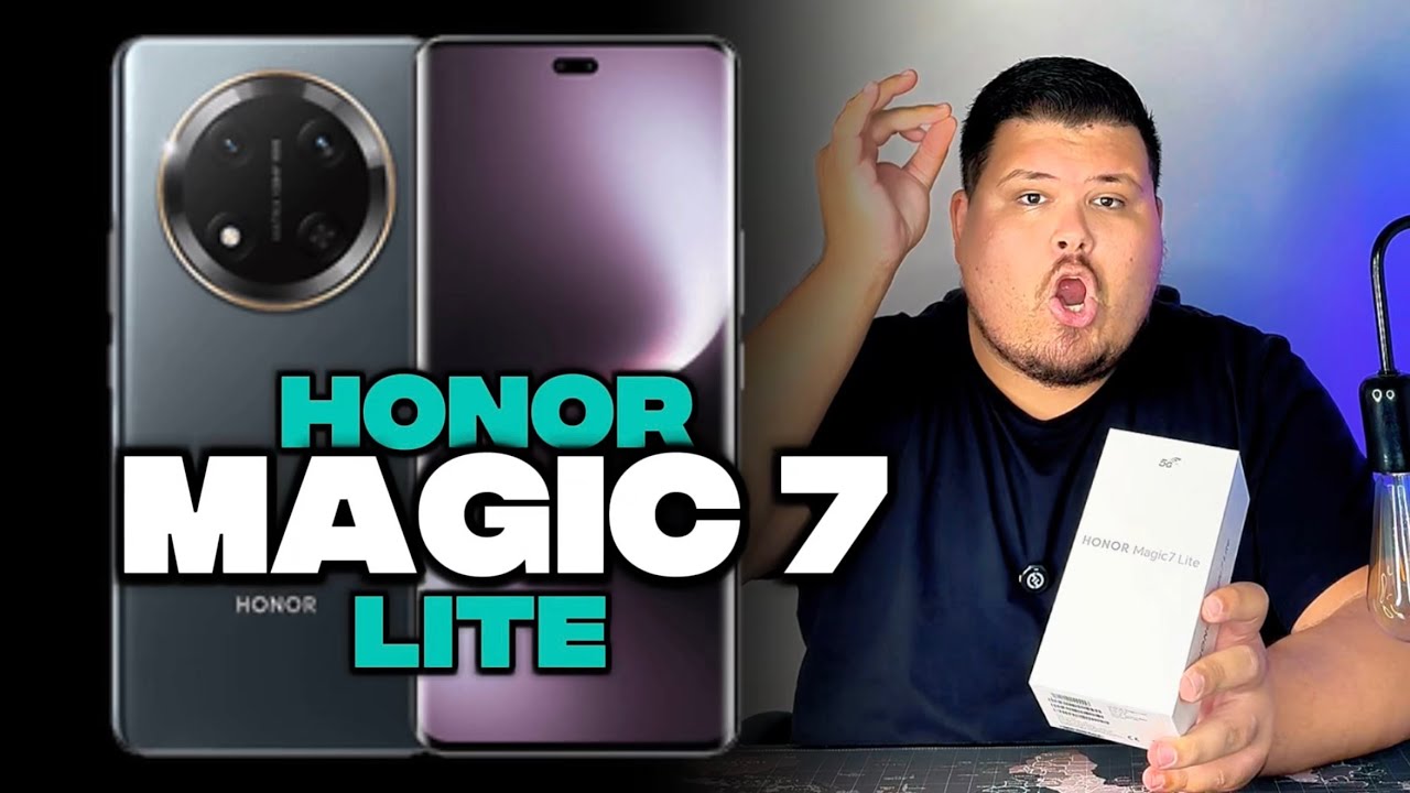 HONOR MAGIC 7 LITE, unboxing e pequena análise