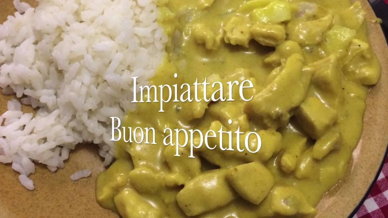 pollo al curry cuisine companion Moulinex