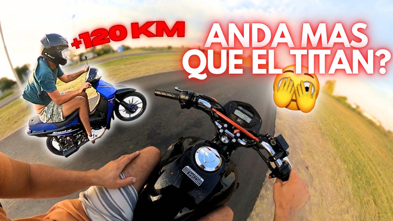 GILERA SMASH VS NEW TITÁN/ GABI MONZON