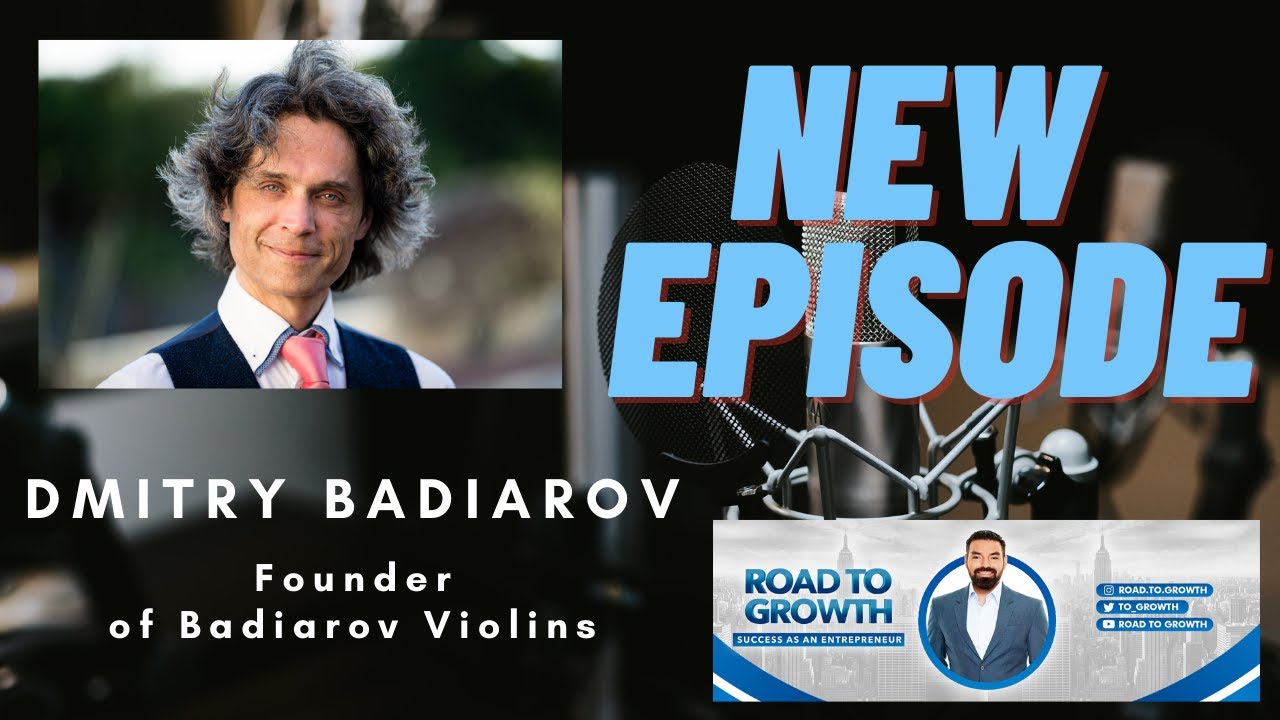 Dmitry Badiarov -  Founder of Badiarov Violins #Academy #VioloncelloDaSpalla