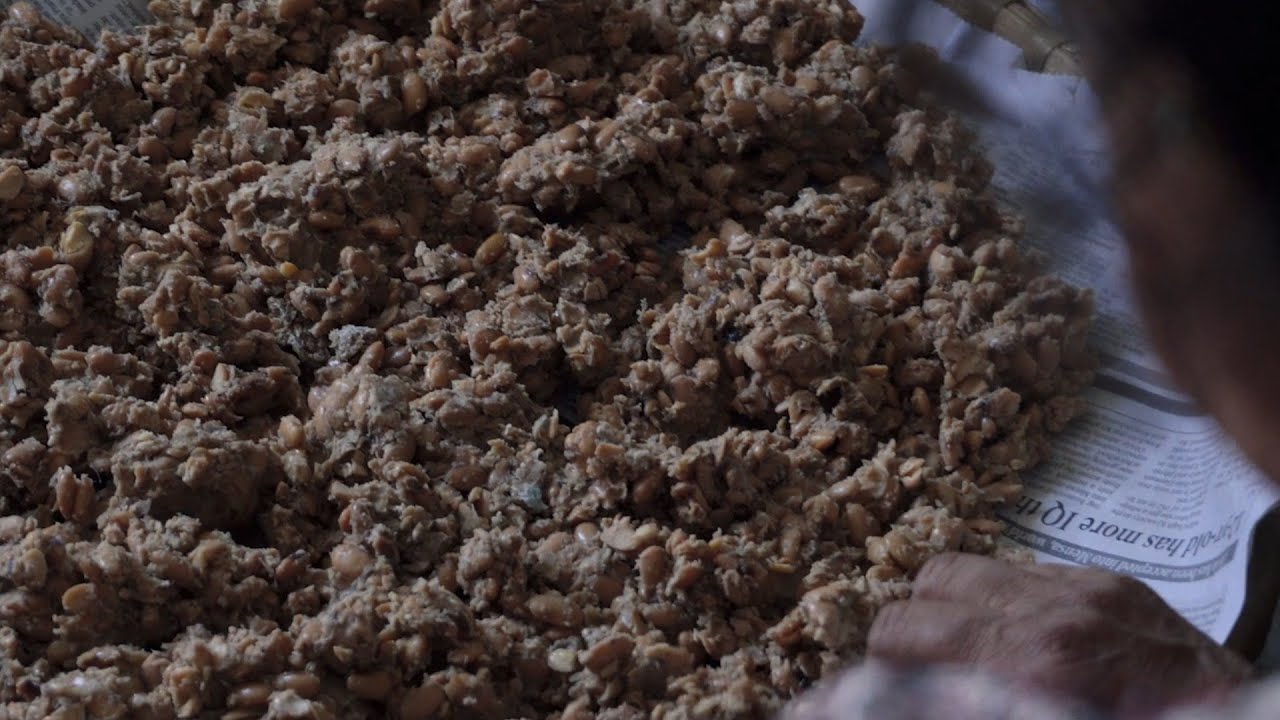 FERMENTED SOYABEAN (KINEMA) #axone @rongkup1990 #sikkim