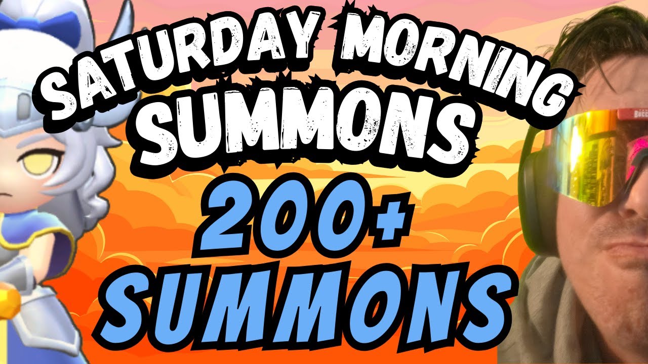 Saturday Morning Summons 200 Scrolls (Wittle Defender) #wittledefender #gaming #gacha #games