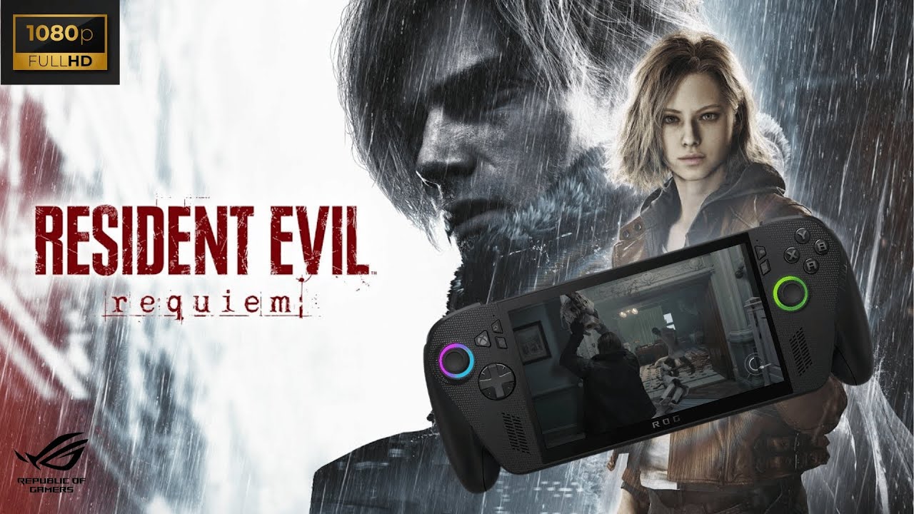MEJOR CONFIGURACIÓN DE RESIDENT EVIL REQUIEM EN LA ASUS ROG XBOX ALLY X - 1080p - FSR 3.1.5 