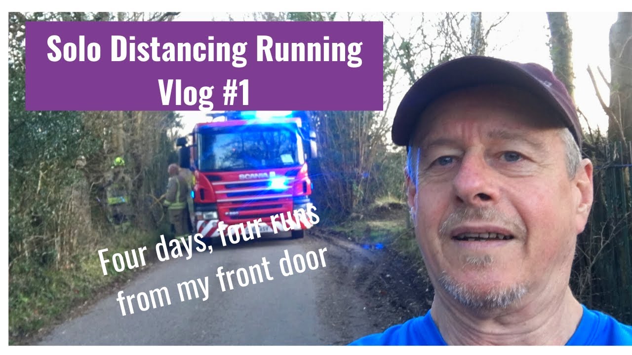 Solo Distancing Running Vlog #1