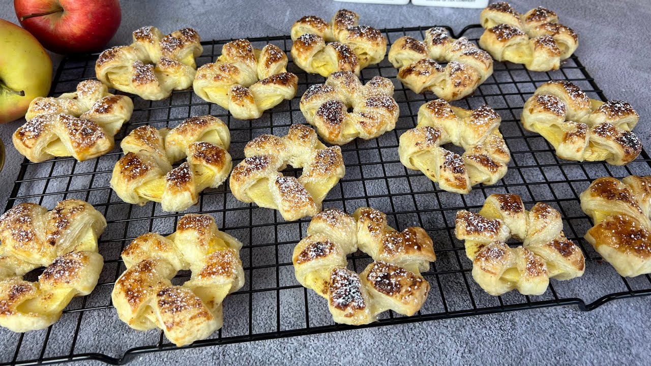 🍎 Jabłka w cieście francuskiem 🍎