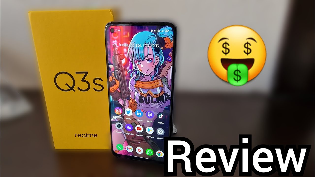 El 5G potente más BARATO Realme Q3S en español Review