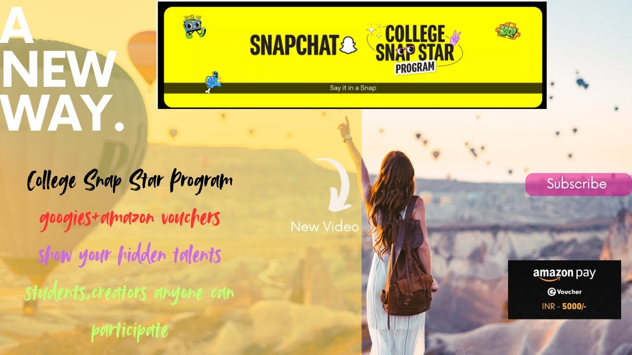College Snap Star Program 🔥 Snapchat Competition for Students | Win Certificates & Rewards