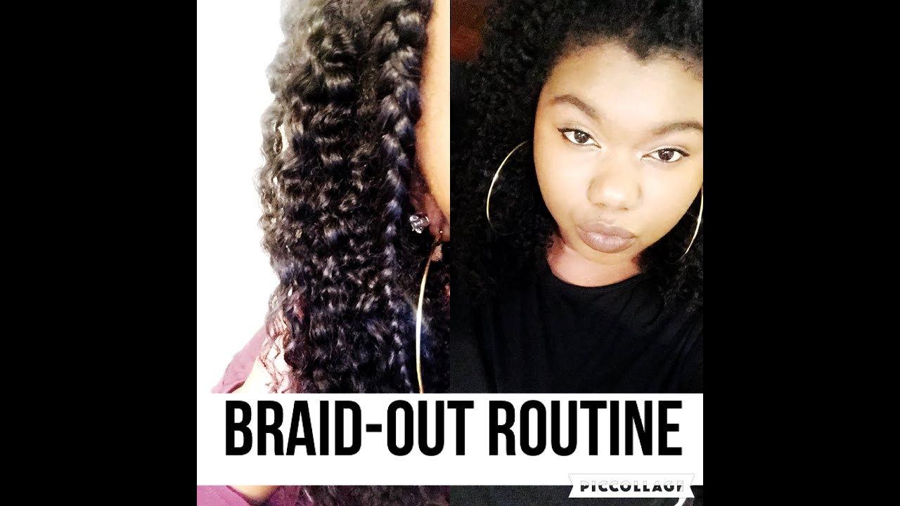 Braid-Out On Natural Hair - T. Jillian
