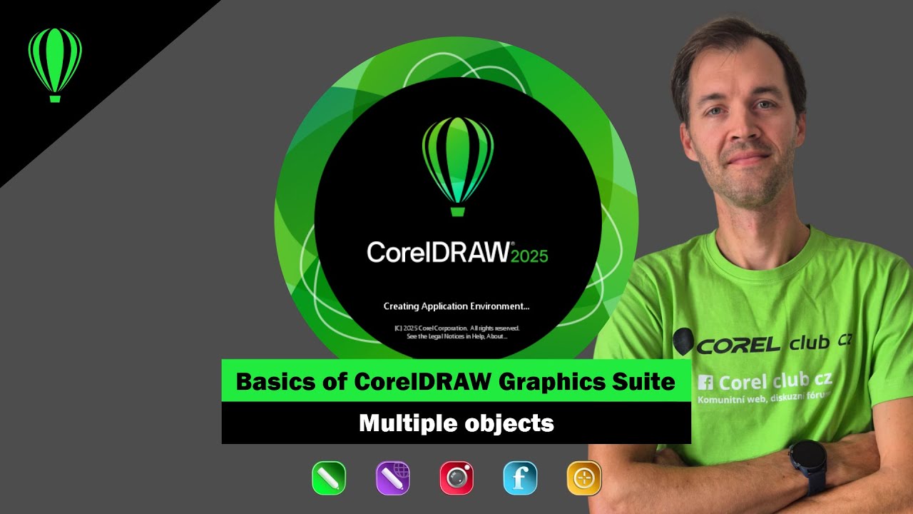 CorelDRAW basics - 2nd part of complete course - CorelDRAW Graphics Suite 2025