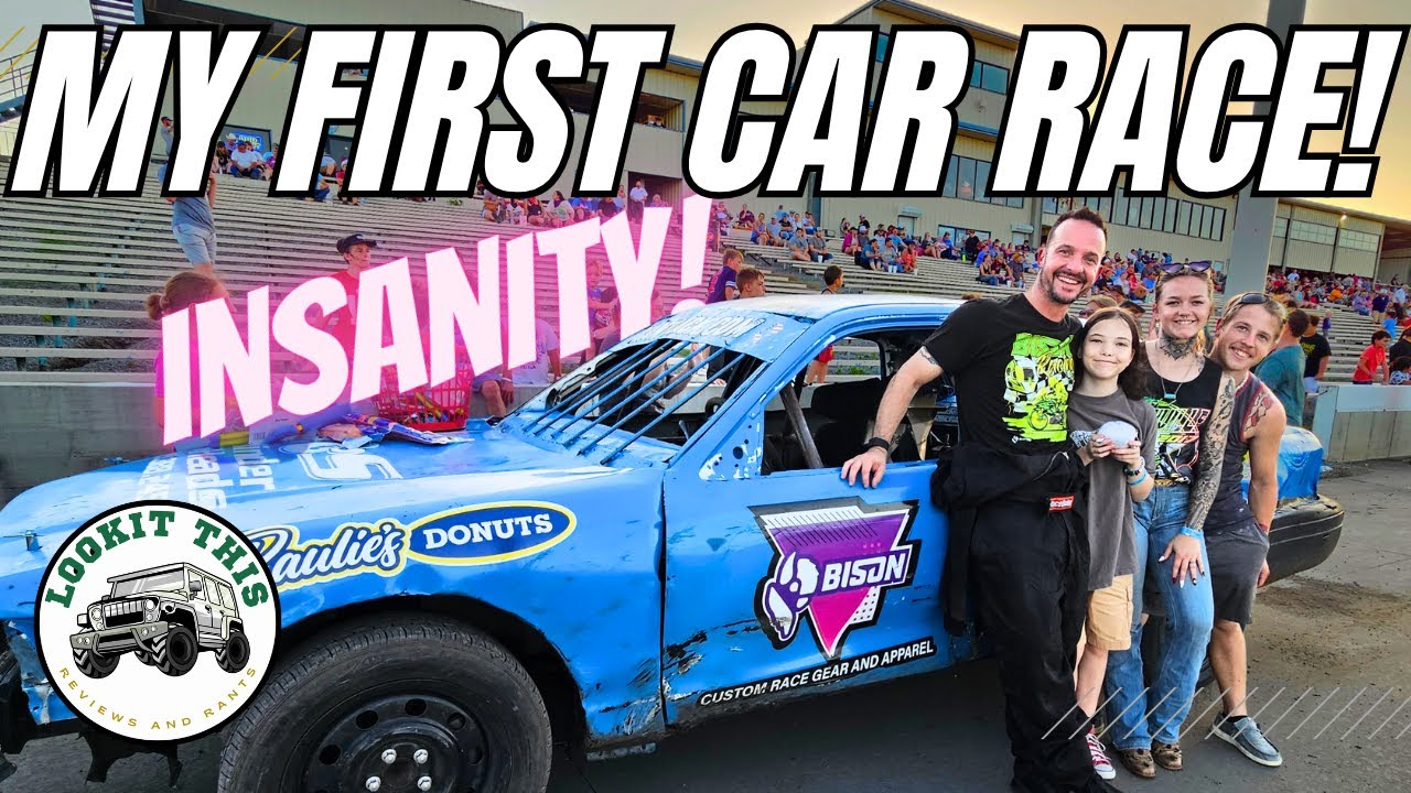 Racing Crown Vics on Dirt for the First Time! I WON??
