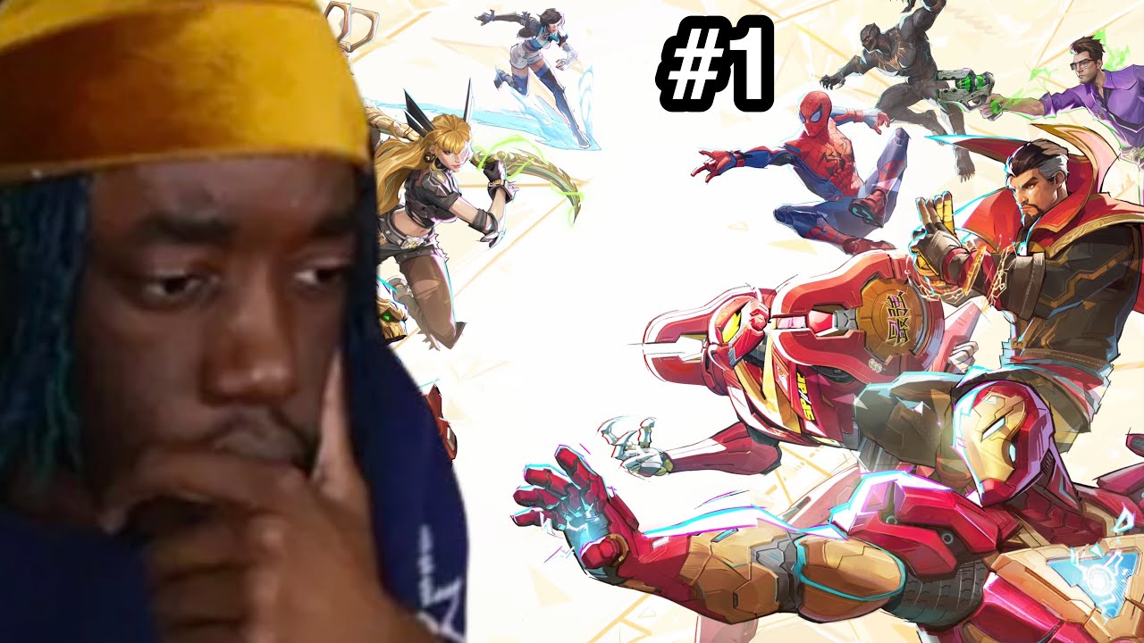 Koumoo joue pour la premier fois à Marvel Rivals (en avance)