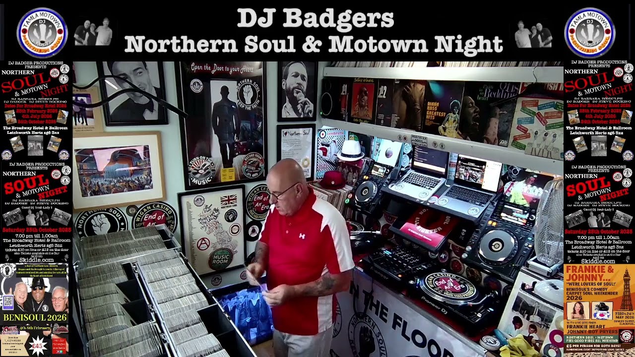 Northern Soul & Motown 13/7/2025