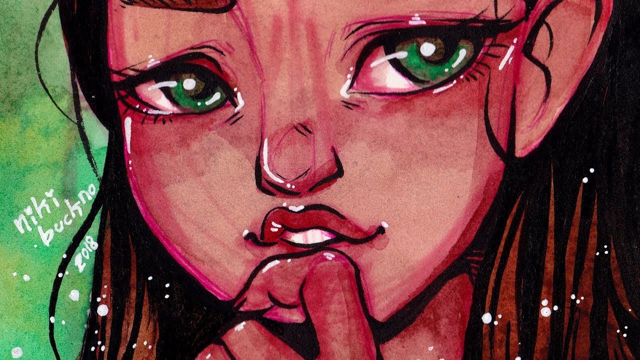 Watch Me Draw #174 - forcing myself into other color schemes
