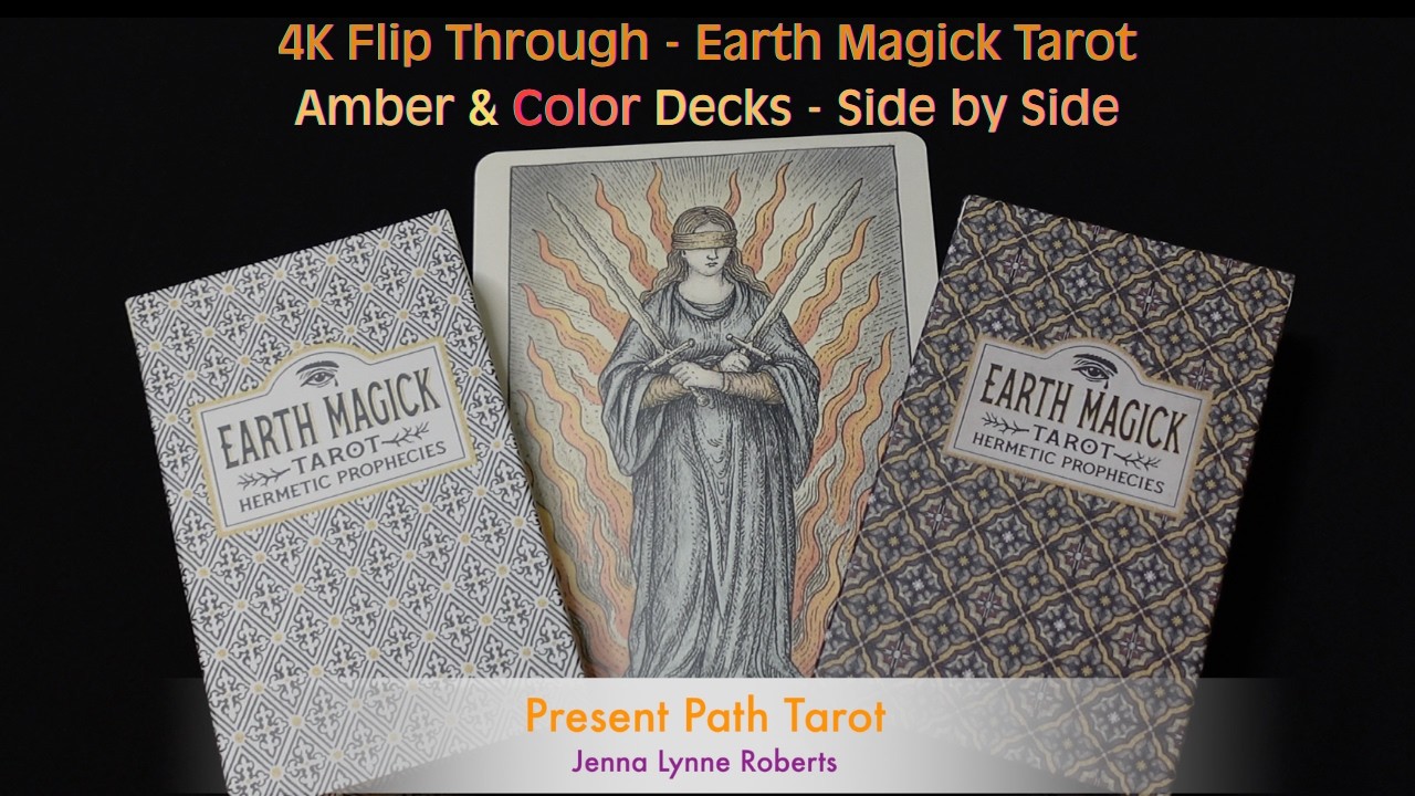 Earth Magick Tarot Deck - 4K Flip Through