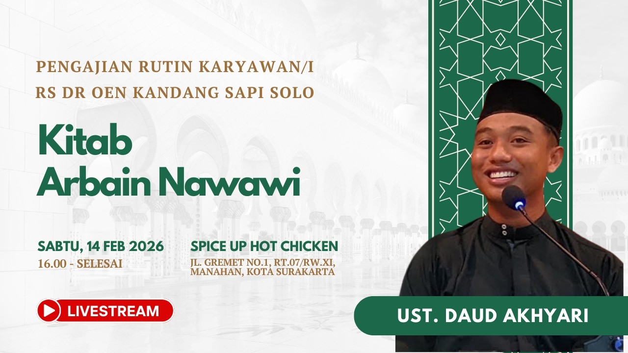 NGAJI BARENG KARYAWAN/i RS Dr OEN KANDANG SAPI SOLO JILID 4