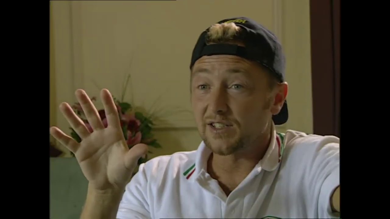 Michael Flatley Discusses the Feet of Flames Hyde Park Stage Set (RARE)