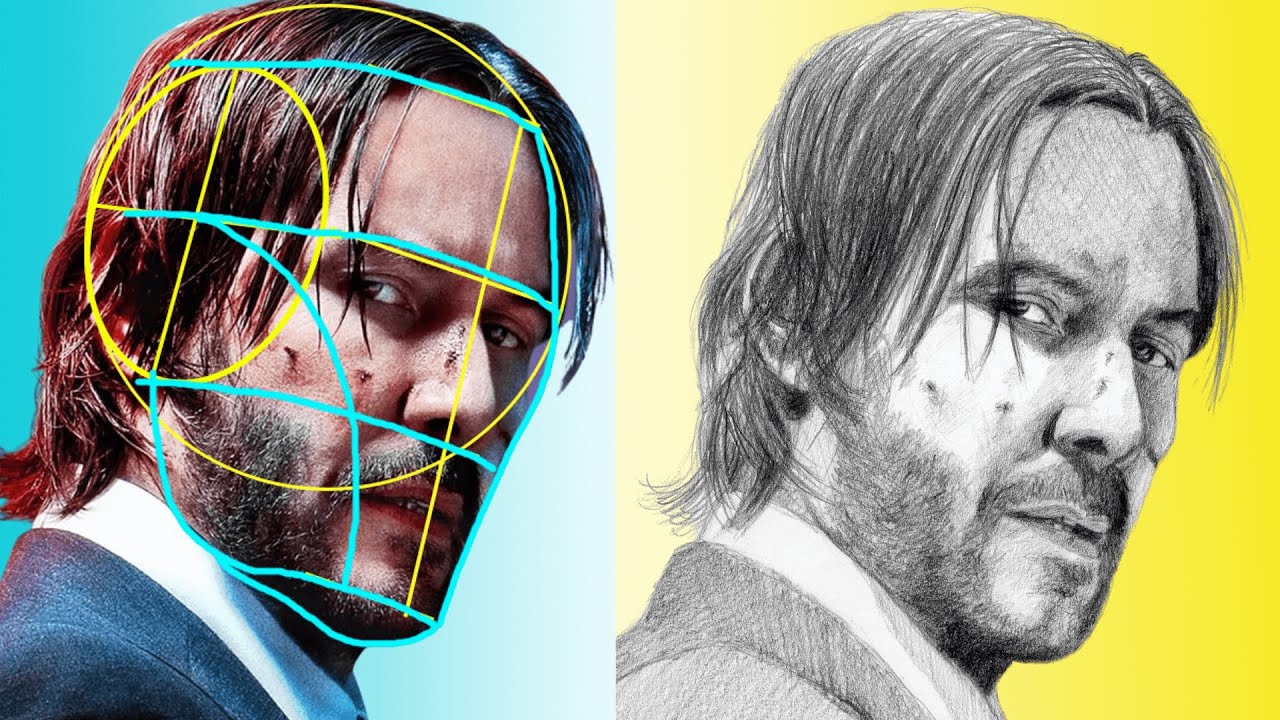 How To Draw A Face - How To Sketch Accurate Portraits | Loomis Method